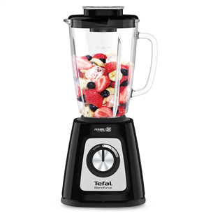 Tefal Blendforce 2 Glass, 800 W, 1.25 L, black - Blender + grinder and chopper