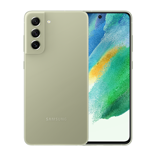 Samsung Galaxy S21 FE 5G, 128 ГБ, оливковый - Смартфон SM-G990BLGDEUE