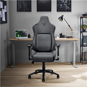 Razer Iskur, ткань, темно-серый - Игровой стул