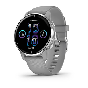 Garmin Venu 2 Plus, 43 mm, powder gray - Sport smartwatch