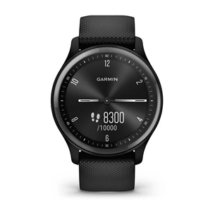 Garmin Vivomove Sport, черный - Гибридные смарт-часы