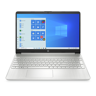 HP Laptop 15s-eq2008no, FHD, Ryzen 3, 8 ГБ, 256 ГБ, серебристый - Ноутбук 4G1T6EA#UUW