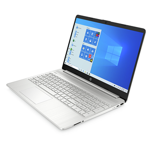 HP Laptop 15s-eq2008no, FHD, Ryzen 3, 8 ГБ, 256 ГБ, серебристый - Ноутбук