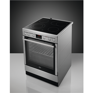 AEG MaxiKlasse, 73 L, inox - Freestanding Ceramic Cooker