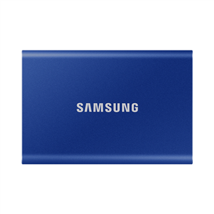 Samsung T7, 2 ТБ, USB 3.2, синий - Внешний накопитель SSD