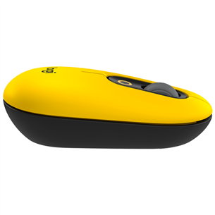 Logitech POP Mouse, Blast, yellow - Wireless Optical Mouse