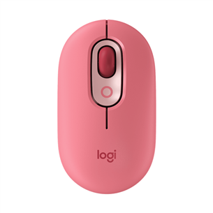 Pelė Logitech POP Mouse, Heartbreaker, Belaidė, Rožinė