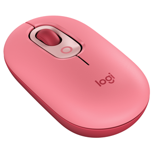 Logitech POP Mouse, Heartbreaker, pink - Wireless Optical Mouse