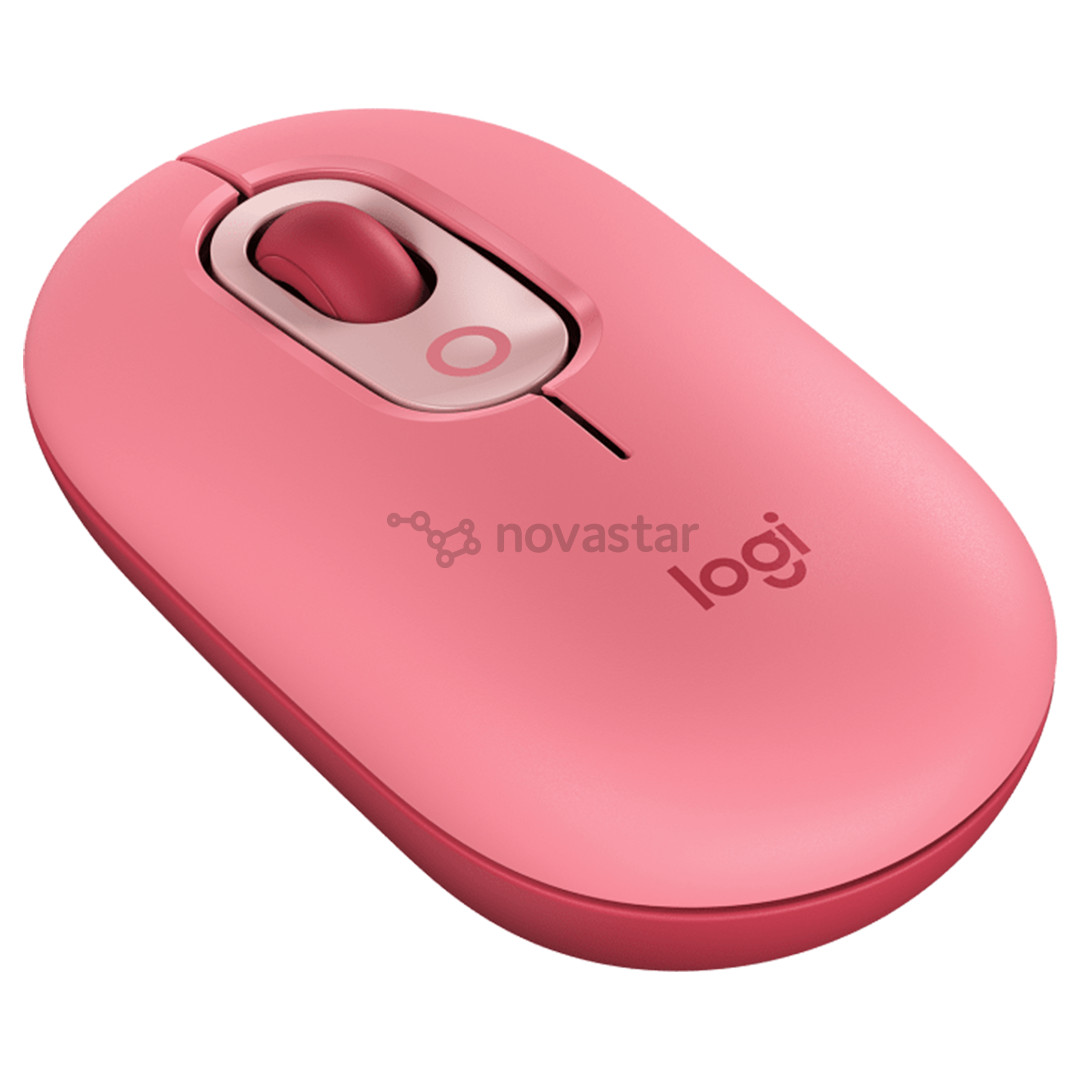 Pelė Logitech POP Mouse, Heartbreaker, Belaidė, Rožinė