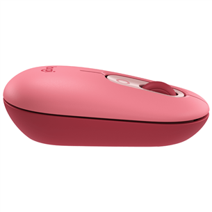 Pelė Logitech POP Mouse, Heartbreaker, Belaidė, Rožinė