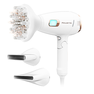 Rowenta Ultimate Experience Scalp Care, 2200 W, white - Hair dryer CV9240