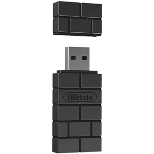 Belaidžio pultelio adapteris 8BitDo USB Wireless Adapter 2, Juodas