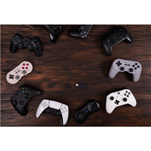 8BitDo USB Wireless Adapter 2, black - Wireless Controller Adapter