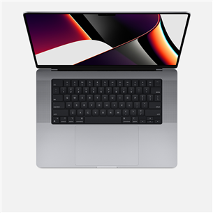 Nešiojamas kompiuteris Apple MacBook Pro 16.2", 2021, SWE, Space Grey, Z14X001AC