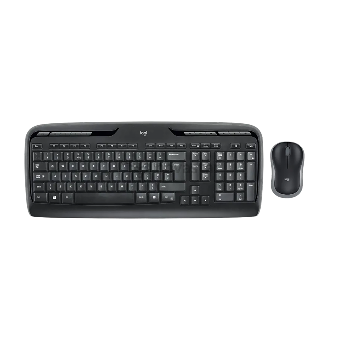 Klaviatūra ir pelė Logitech MK330, ENG, Belaidės