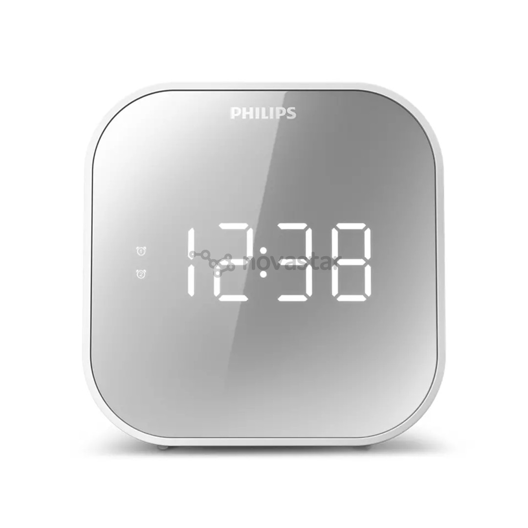 Philips TAR4406/12, FM, USB, белый - Радиочасы
