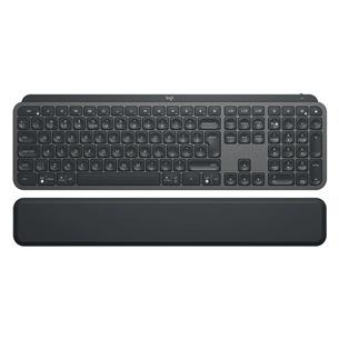 Klaviatūra Logitech MX Keys Plus, US, Belaidė, Juoda 920-009416