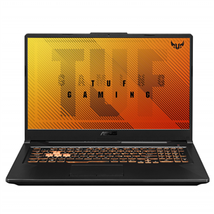 Nešiojamas kompiuteris ASUS TUF Gaming F17/Intel® Core™ i7-11800H/RTX 3050 Ti 4GB/512 GB SSD; 8 GB RAM/W10H/ENG