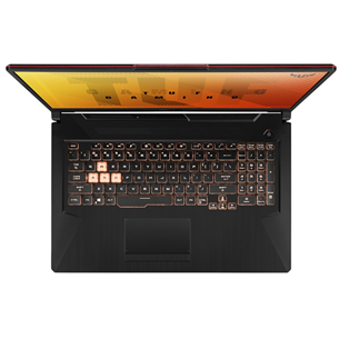 Nešiojamas kompiuteris ASUS TUF Gaming F17/Intel® Core™ i7-11800H/RTX 3050 Ti 4GB/512 GB SSD; 8 GB RAM/W10H/ENG