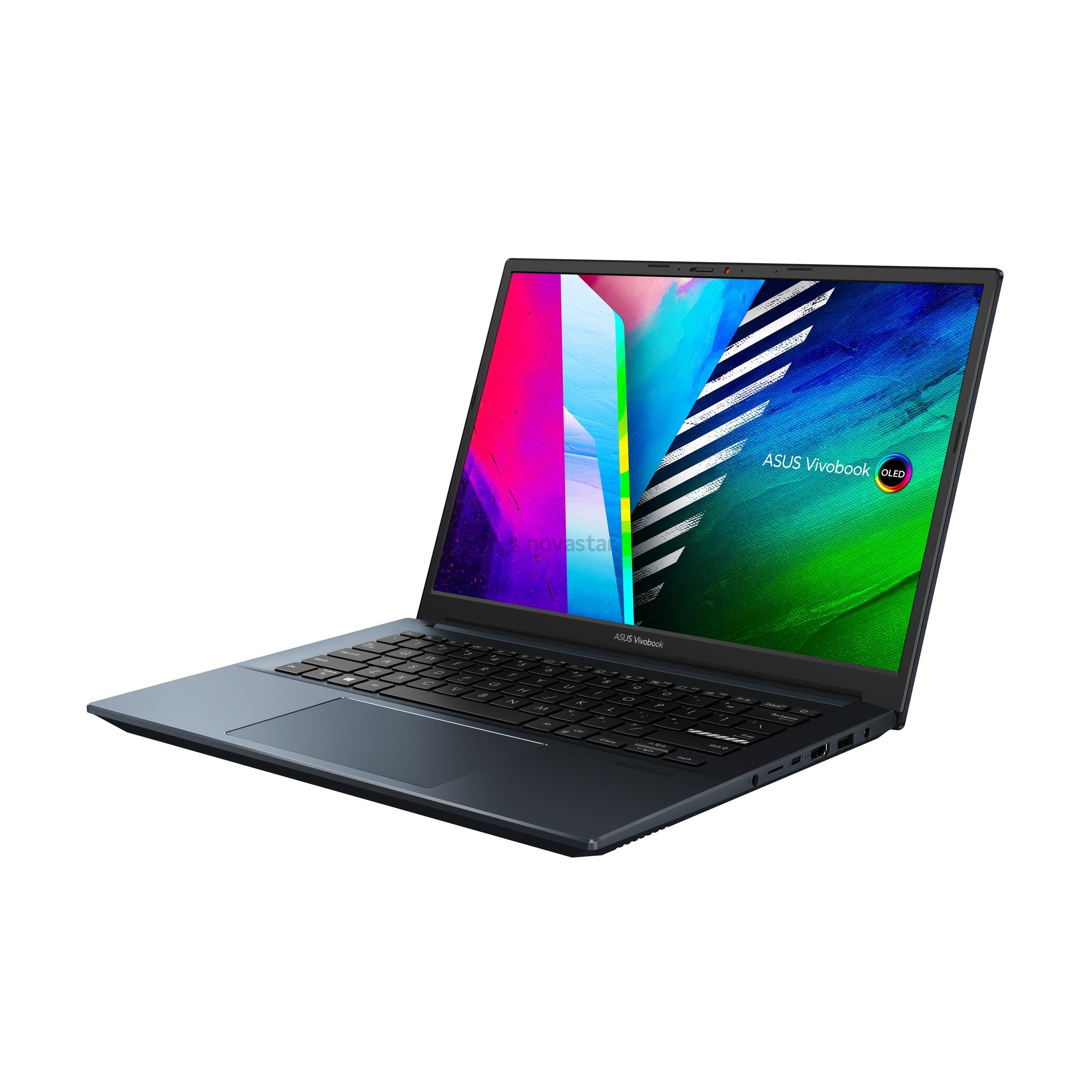 Nešiojamas kompiuteris Asus Vivobook Pro 14 OLED, 14''/Ryzen™ 7 5800H/GeForce® RTX™ 3050 4GB/512 GB SSD; 16 GB RAM/W11H/ENG