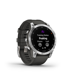 Garmin EPIX 2, slate / black silicone band - Sports watch