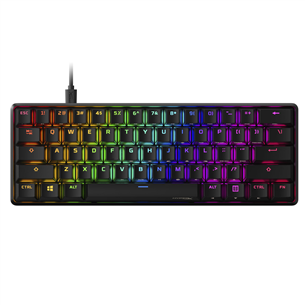 HyperX Alloy Origins 60, HX Red Switch, US, black - Mechanical Keyboard