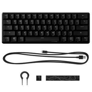 Klaviatūra HyperX Alloy Origins 60, HX Red Switch, US