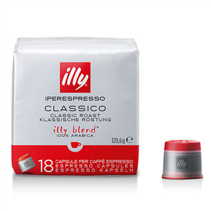 Kavos kapsulės Illy Espresso, 18 vnt.