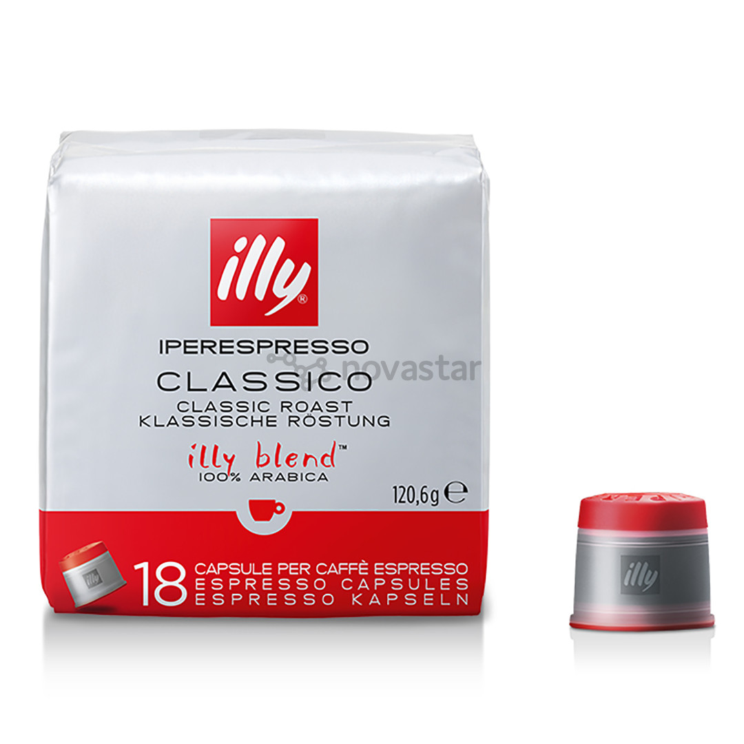 Kavos kapsulės Illy Espresso, 18 vnt.