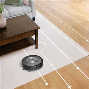 Dulkių siurblys robotas iRobot Roomba j7+, Pilkas