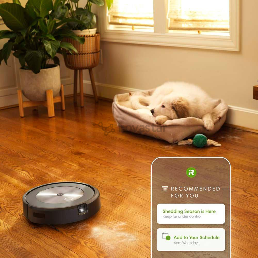 Dulkių siurblys robotas iRobot Roomba j7+, Pilkas