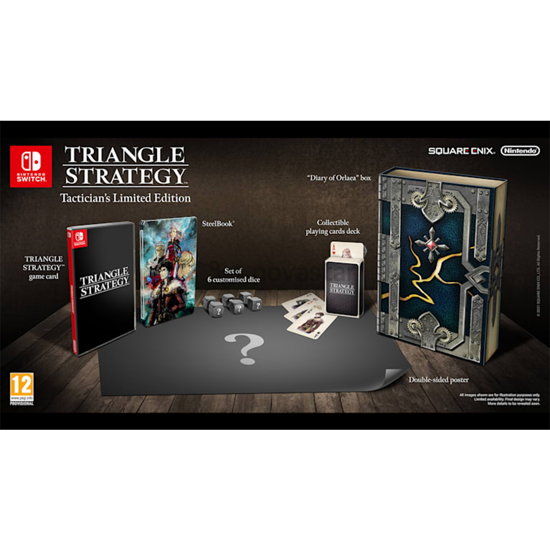 Žaidimas Nintendo Switch Triangle Strategy Tactician's Limited Edition