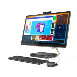 Lenovo IdeaCentre AIO 5 27IOB6, QHD, i7, 16 ГБ, 1000 ГБ, RTX3050, темно-серый - Настольный компьютер