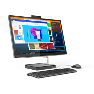 Lenovo IdeaCentre AIO 5 27IOB6, QHD, i7, 16GB, 1000GB, RTX3050, stormy grey - Desktop PC