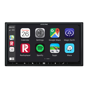 Alpine iLX-W690D, 7'' сенсорный экран, Apple CarPlay, Android Auto, черный - Автомедиацентр ALP-ILXW690D
