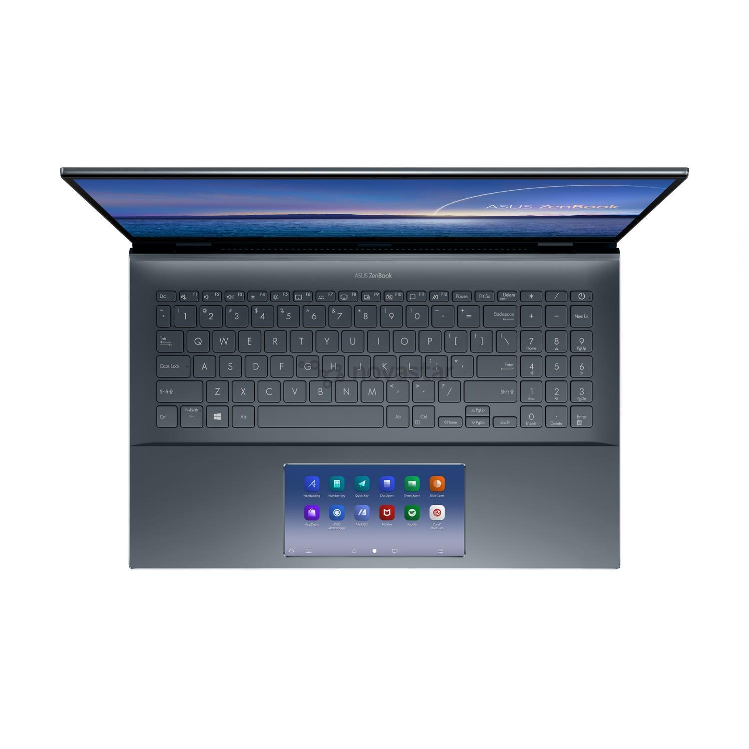 Nešiojamas kompiuteris ASUS ZenBook Pro 15/Core™ i7-10870H/GeForce GTX 1650 Ti 4GB/512 GB SSD; 16 GB RAM/W10H/ENG