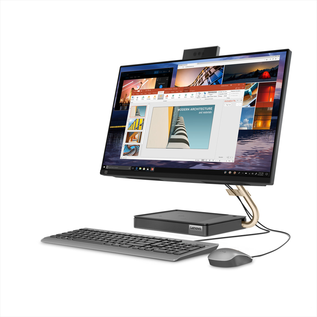 Stacionarus kompiuteris Lenovo IdeaCentre AIO 5 24IOB6, FHD/ Core i5-11400T/Graphics 730/512 GB SSD; 16 GB RAM/ W11H