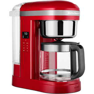 Kitchenaid, резервуар для воды 1,7 л, красный - Капельная кофеварка 5KCM1209EER