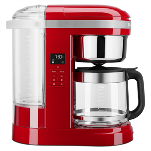 Kitchenaid, water tank 1.7 L, red - Filter coffee machine