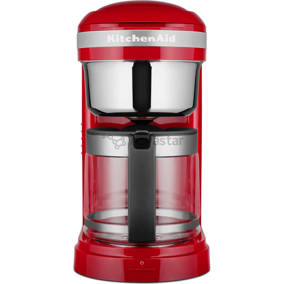 Kitchenaid, water tank 1.7 L, red - Filter coffee machine