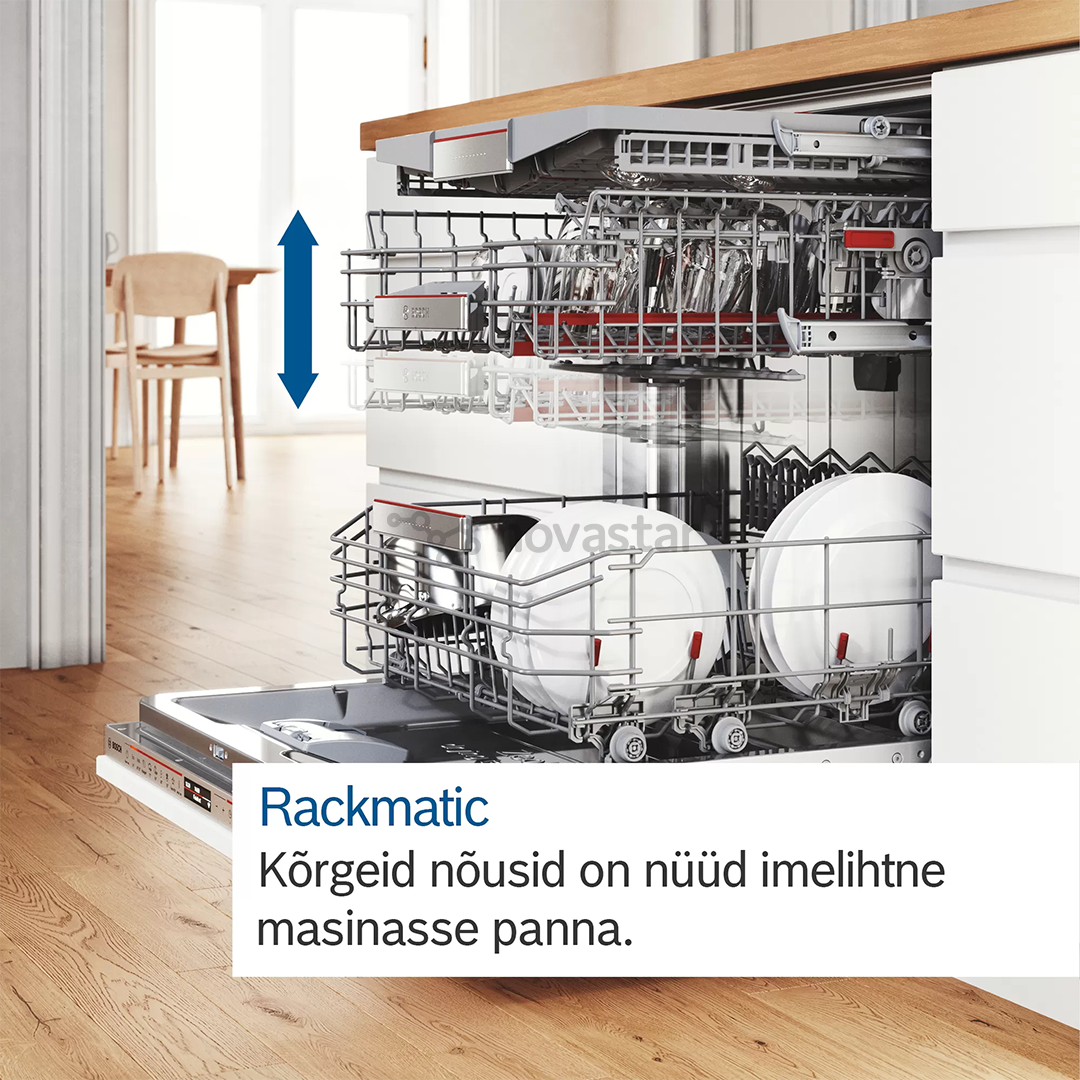 Įmontuojama indaplovė Bosch SMU6ECW75S