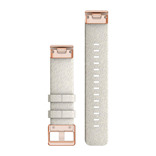 Garmin fenix 7S, 20mm, QuickFit, cream heathered nylon - Replacement band