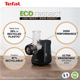 Tefal Eco Respect, 200 Вт, черный - Мультирезка