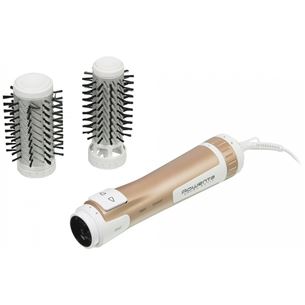 Rowenta Brush Activ Compact, 1000 W, white/copper – Rotating air styler