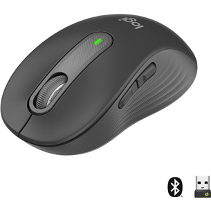 Pelė Logitech Signature M650 L, Belaidė, Juoda