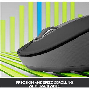 Pelė Logitech Signature M650 L, Belaidė, Juoda