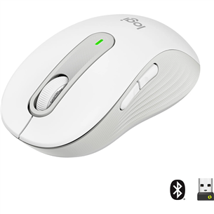 Logitech Signature M650, silent, white - Wireless Optical Mouse 910-006255