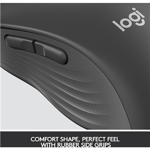 Logitech Signature M650, tyli, juoda - Belaidė pelė