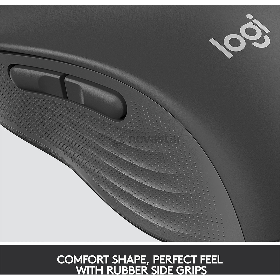 Logitech Signature M650, tyli, juoda - Belaidė pelė