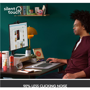 Logitech Signature M650, tyli, juoda - Belaidė pelė